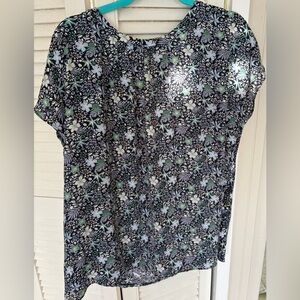 LOFT Floral Patterned Top
